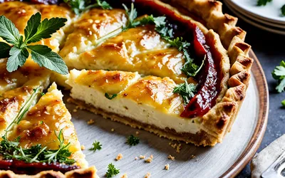 Recette facile de tarte de brousse à l'espagnole - savoureuse et rapide