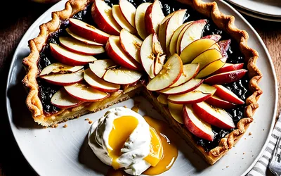 Recette facile de tarte épaisse aux pommes fondante et gourmande