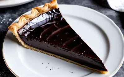 Recette facile de tarte fine au chocolat fondant pour gourmands