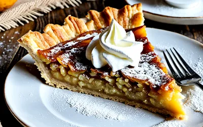 Recette facile de tarte à la crème de marron fondante et gourmande