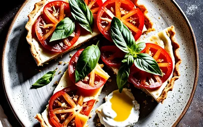 Recette facile de tarte tomate ricotta fondante et savoureuse