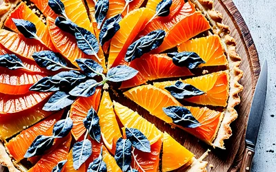 Recette facile de tarte au potimarron et Roquefort fondante