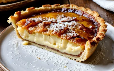 Recette facile de tarte au Saint Marcellin du Vercors fondante et gourmande