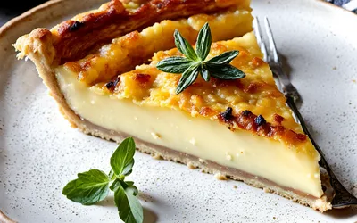 Recette facile de tarte au Saint-Marcellin fondante et gourmande