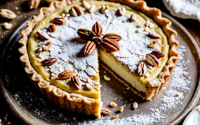 Recette facile de tarte gourmande au nougat fondant
