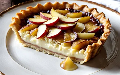 Tarte gourmande au riz et pommes fondantes : recette facile et rapide
