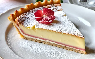 Recette facile de tarte aux pamplemousses roses gourmande et crémeuse