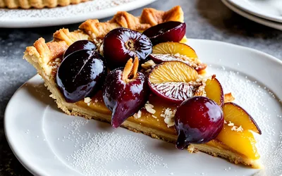 Recette facile de tarte aux reines-claudes, dessert fruité et gourmand