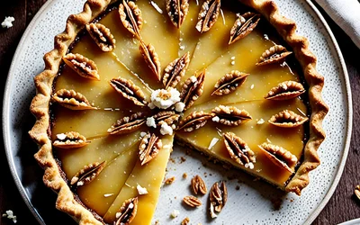 Recette facile de tarte Majuau au fromage de chèvre et miel