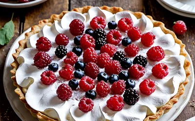 Recette facile de tarte meringuée aux groseilles - dessert acidulé et gourmand