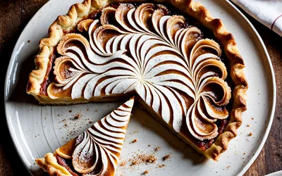 Recette facile de tarte au fromage blanc et cannelle moelleuse