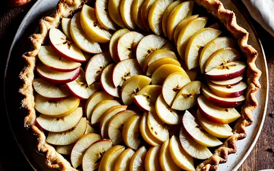 Recette facile de tarte moelleuse aux pommes - dessert gourmand
