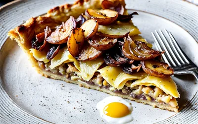 Recette facile de tarte paysanne au canard rustique et gourmande