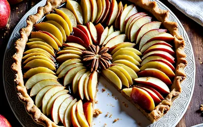 Image de la recette Tarte pralinée aux pommes fondante et gourmande