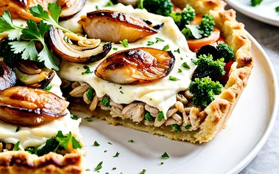 Recette facile de tarte à la volaille gourmande et rapide