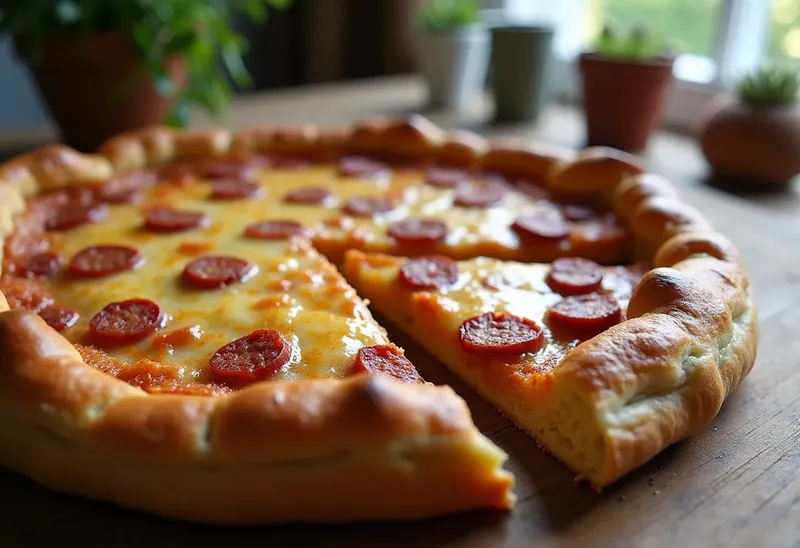 Tarte savoureuse à l'andouille de Bretagne