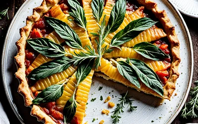 Recette facile de tarte au Boursin savoureuse et rapide