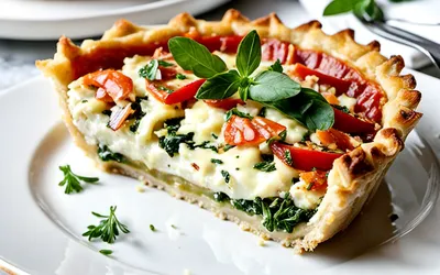 Recette facile de tarte au crabe frais et crémeuse