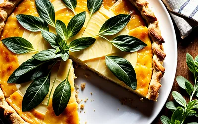 Recette facile de tarte au fromage de chèvre et gruyère fondant