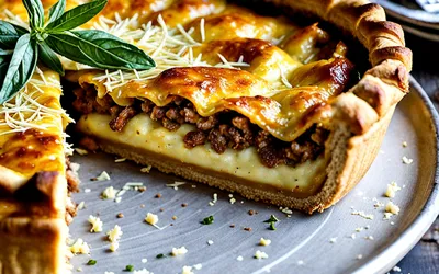 Recette facile de tarte au Maroilles et bière brune - saveur du Nord