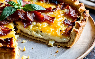 Recette facile de tarte au reblochon fondante et savoureuse