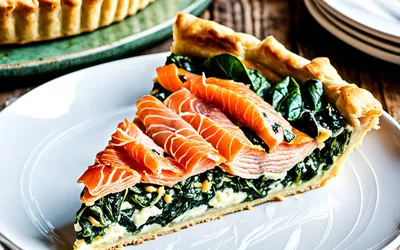 Recette facile de tarte saumon épinards - savoureuse et rapide