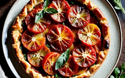 Recette facile de tarte tatin à la tomate, savoureuse et rapide