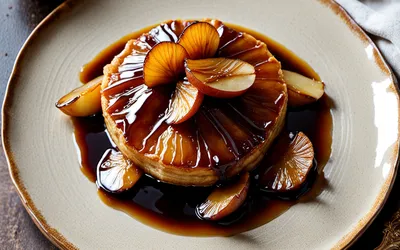 Recette Tarte Tatin au Magret de Canard Caramélisé - Plat Français Gourmand