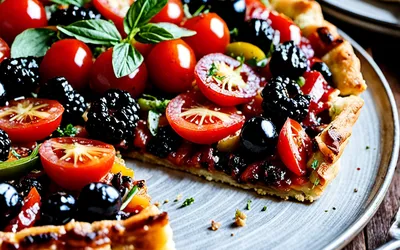 Recette facile de tarte tatin salée à la tapenade, gourmande et rapide