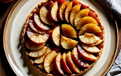Recette facile de tarte Tatin traditionnelle à la pâte brisée