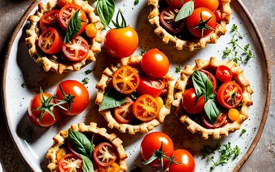 Recette facile de tartelettes aux tomates cerises et knacks