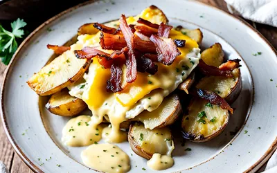 Recette facile de Tartiflette Irlandaise au Cheddar et Bacon