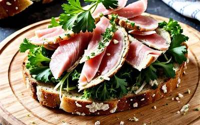 Recette facile de Tartine de Thon Campagnarde gourmande et rapide
