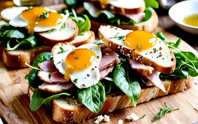 Tartines gourmandes au magret de canard et chèvre chaud : recette facile et rapide