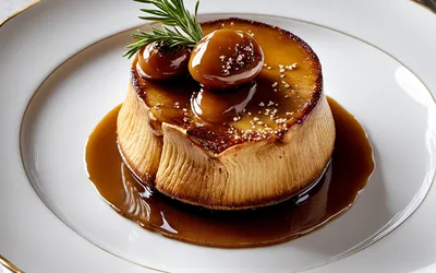 Recette facile et gourmande de Tatin de foie gras caramélisé