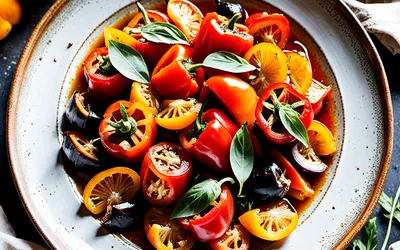 Recette authentique de Tchouctchouka kabyle - Ratatouille algérienne savoureuse