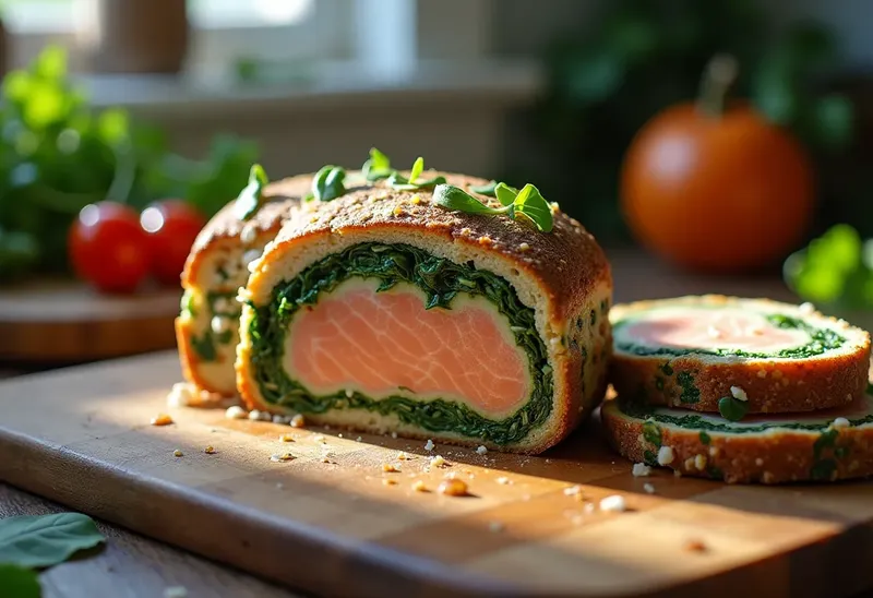 Terrine bicolore épinard et saumon frais : recette facile et gourmande