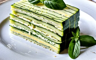 Terrine de courgettes au basilic : recette légère et savoureuse