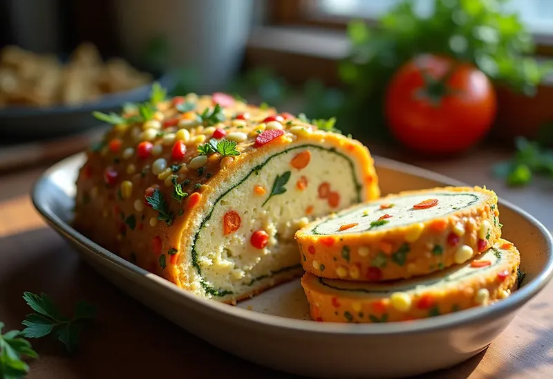 Terrine de légumes du jardin fraîche et savoureuse