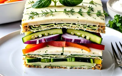 Terrine de légumes à la béchamel de noix de coco : recette facile et savoureuse