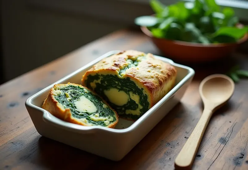 Terrine gourmande aux épinards, blettes et oseille