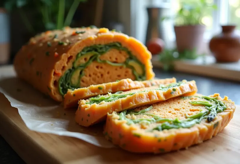 Terrine gourmande de carottes et asperges vertes