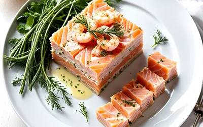 Terrine gourmande de crevettes et saumon frais - recette facile et rapide