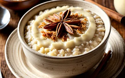 Recette facile de Teurgoule Normande : Riz au Lait Crémeux à la Cannelle