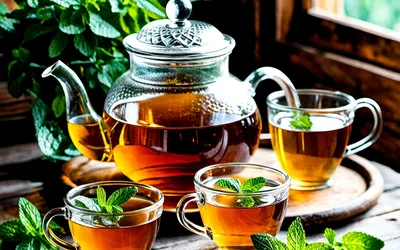 Recette facile de thé à la menthe marocain traditionnel