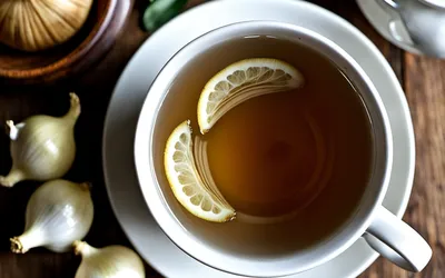Recette facile de thé indien au gingembre et oignon pour bien-être