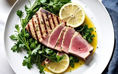 Recette facile de thon grillé à la persillade - Plat sain et rapide