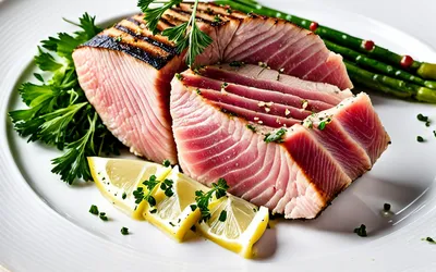 Recette facile de thon rôti au beurre d'herbes fraîches