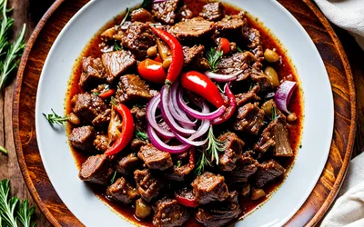Recette Tibs éthiopien savoureux - sauté de viande épicé traditionnel