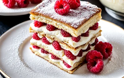 Recette facile de tiramisu aux framboises pour une personne